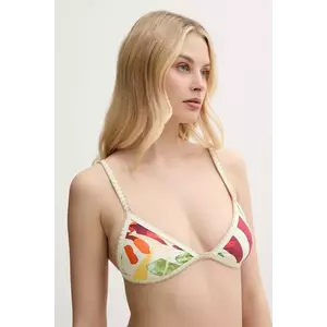 Desigual sutien de baie BELICE TOP culoarea bej, cupa usor rigidizata, 25SWMK05 imagine