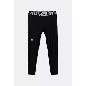 Under Armour leggins copii HG Legging culoarea negru, neted, 1390069 imagine