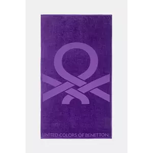 United Colors of Benetton prosop din bumbac culoarea violet, 6H832801A imagine