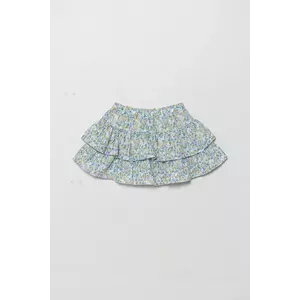 United Colors of Benetton fustă de in pentru copii mini, evazati, 4Q1NG0010 imagine