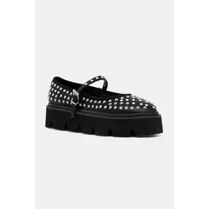 Buffalo balerini Darya Mary Stud culoarea negru, 1620035-BLK imagine