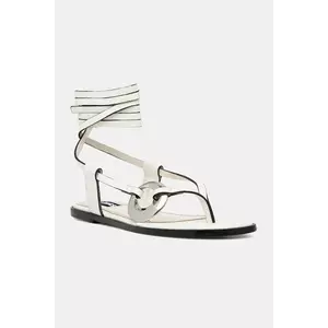 Alohas sandale de piele Morosia culoarea bej, S100785-02 imagine