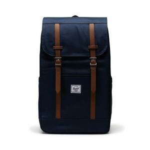 Herschel rucsac Retreat Backpack culoarea albastru marin, mare, neted imagine