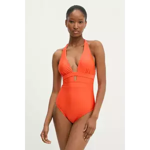 Answear Lab costum de baie dintr-o bucată culoarea portocaliu, cupa usor rigidizata imagine
