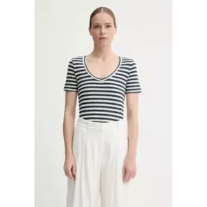 Marc O'Polo tricou din bumbac culoarea bleumarin, M04219651293 imagine