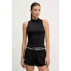 Under Armour top de antrenament Vanish Elite culoarea negru, cu turtleneck, 1389874 imagine