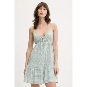 Hollister Co. rochie culoarea verde, mini, evazati, KI359-5065 imagine