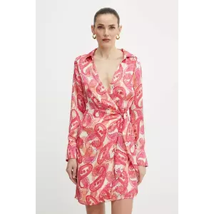 Morgan rochie RESTA.F culoarea roz, mini, drept, RESTA.F imagine