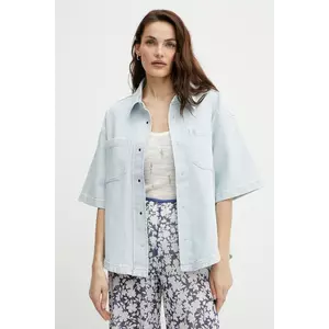 Ivy Oak cămașă jeans ERICA cu guler clasic, relaxed, IO112365 imagine