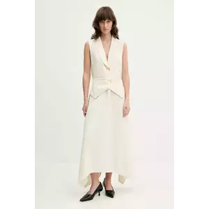 Stine Goya rochie culoarea bej, maxi, evazati, SG-SS25-D115-2347 imagine