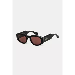 Vivienne Westwood ochelari de soare Reed culoarea negru, VW5094 imagine