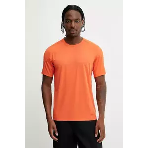 Helly Hansen tricou SHINE SOLEN culoarea portocaliu, neted, 49573 imagine