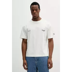 Pepe Jeans tricou din bumbac COLVILLE culoarea alb, cu imprimeu, PM509793 imagine