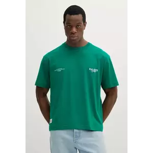 Pepe Jeans tricou din bumbac COLVILLE culoarea verde, cu imprimeu, PM509793 imagine