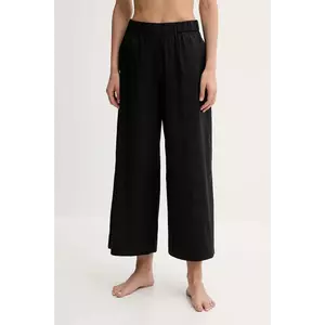 Max Mara Beachwear pantaloni de plajă culoarea negru, 2516131019600 imagine