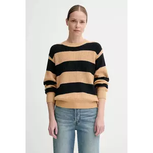 Levi's pulover din amestec de lână ROCKET SWEATER culoarea maro, 0012L imagine