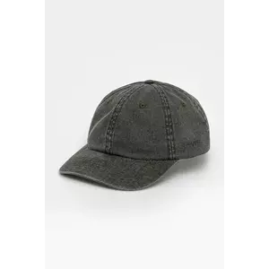 Levi's șapcă de baseball din bumbac culoarea verde, neted, D7589-0025 imagine