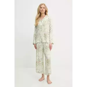 Answear Lab pijama culoarea bej imagine