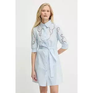 Answear Lab rochie din bumbac mini, evazati imagine