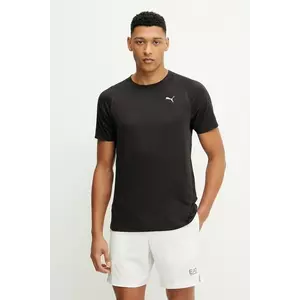 Puma tricou culoarea negru, uni, 526629 imagine
