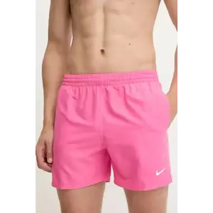 Nike pantaloni scurți de baie culoarea roz, NESSF560 imagine