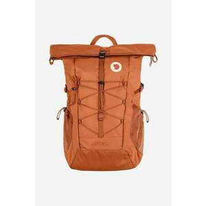 Fjallraven rucsac culoarea portocaliu, mare, neted imagine