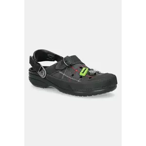 Crocs papuci Crocs x Barbour Classic RO Clog culoarea verde, 210898 imagine
