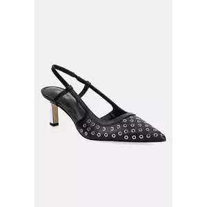 MICHAEL Michael Kors stilettos de piele Alora culoarea negru, 40R5ALMP3L.001 imagine