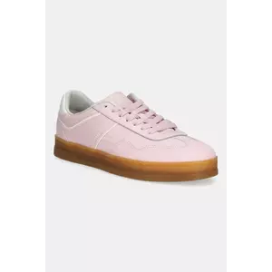 Tommy Jeans sneakers THE GREENWICH TEXTILE culoarea roz, EN0EN02805 imagine