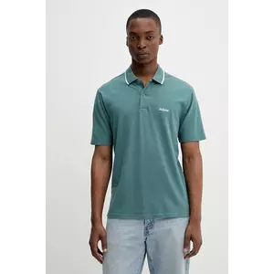 Hollister Co. tricou polo culoarea verde, uni, KI324-5199 imagine