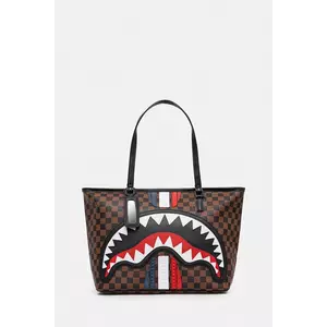 Sprayground geantă culoarea maro, 910T7494NSZ imagine