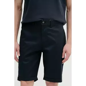 Barbour pantaloni scurți Smart Chino Short culoarea bleumarin, MST0054 imagine