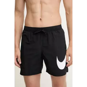 Nike pantaloni scurți de baie culoarea negru, NESSF508 imagine