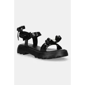 Melissa sandale MELISSA TOWN SANDAL BOW AD culoarea negru, cu platforma, M 35972 imagine