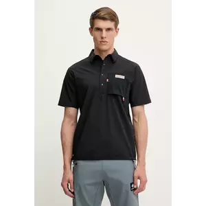 Columbia polo sportiv Cove Beach culoarea negru, uni, 2119481 imagine