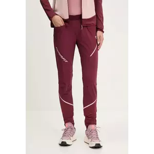 Dynafit pantaloni sport Transalper culoarea bordo, 08.0000071183 imagine