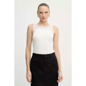 Sisley top culoarea bej, 3Y61LH00Z imagine