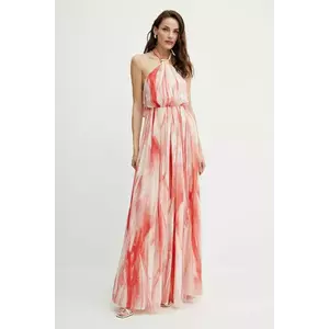 Elisabetta Franchi rochie culoarea roz, maxi, evazati, ABR4752E2 imagine