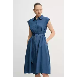 United Colors of Benetton rochie din in mini, evazati, 4AGHDV0B1 imagine