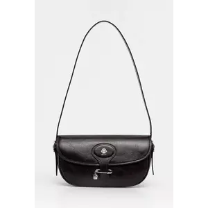 Bally poseta de piele culoarea maro, WAS02Z imagine