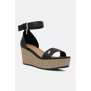 U.S. Polo Assn. sandale ALEIDA culoarea negru, ALEIDA001W/5Y1 imagine
