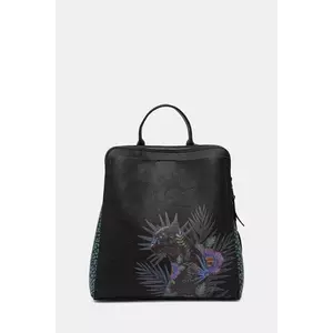 Medicine rucsac culoarea negru, mare, cu imprimeu imagine