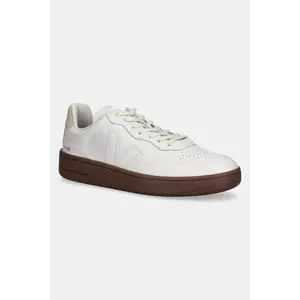 Veja sneakers din piele V-90 ZZ bărbați, culoarea bej, VZ2020750B imagine