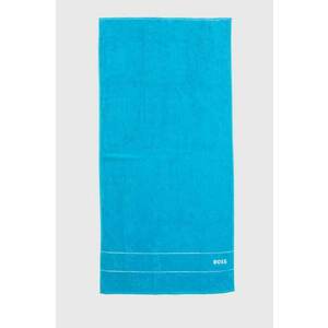 BOSS prosop Plain River Blue 70 x 140 cm imagine
