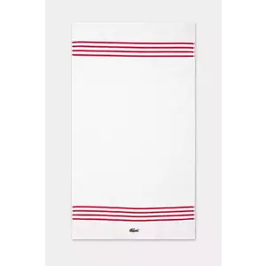 Lacoste prosop din bumbac L Courtline Rouge 70 x 140 cm imagine