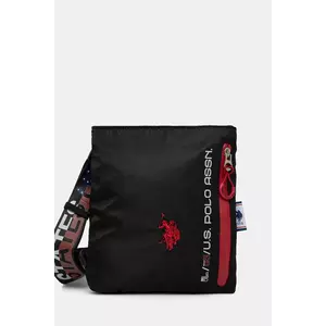 U.S. Polo Assn. borsetă Bozeman culoarea negru, BIUB65683MIA imagine