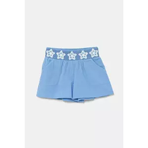 United Colors of Benetton pantaloni scurți din bumbac pentru copii cu imprimeu, 47JKG902U imagine