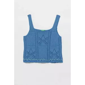 United Colors of Benetton bluză copii neted, 114FQH00B imagine