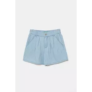 United Colors of Benetton pantaloni scurți din bumbac pentru copii neted, 4DHJC903T imagine