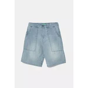 United Colors of Benetton pantaloni scurți din denim pentru copii talie reglabila, 43Z9C9042 imagine